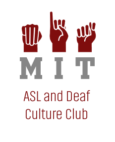 MIT ASL and Deaf Culture Club logo